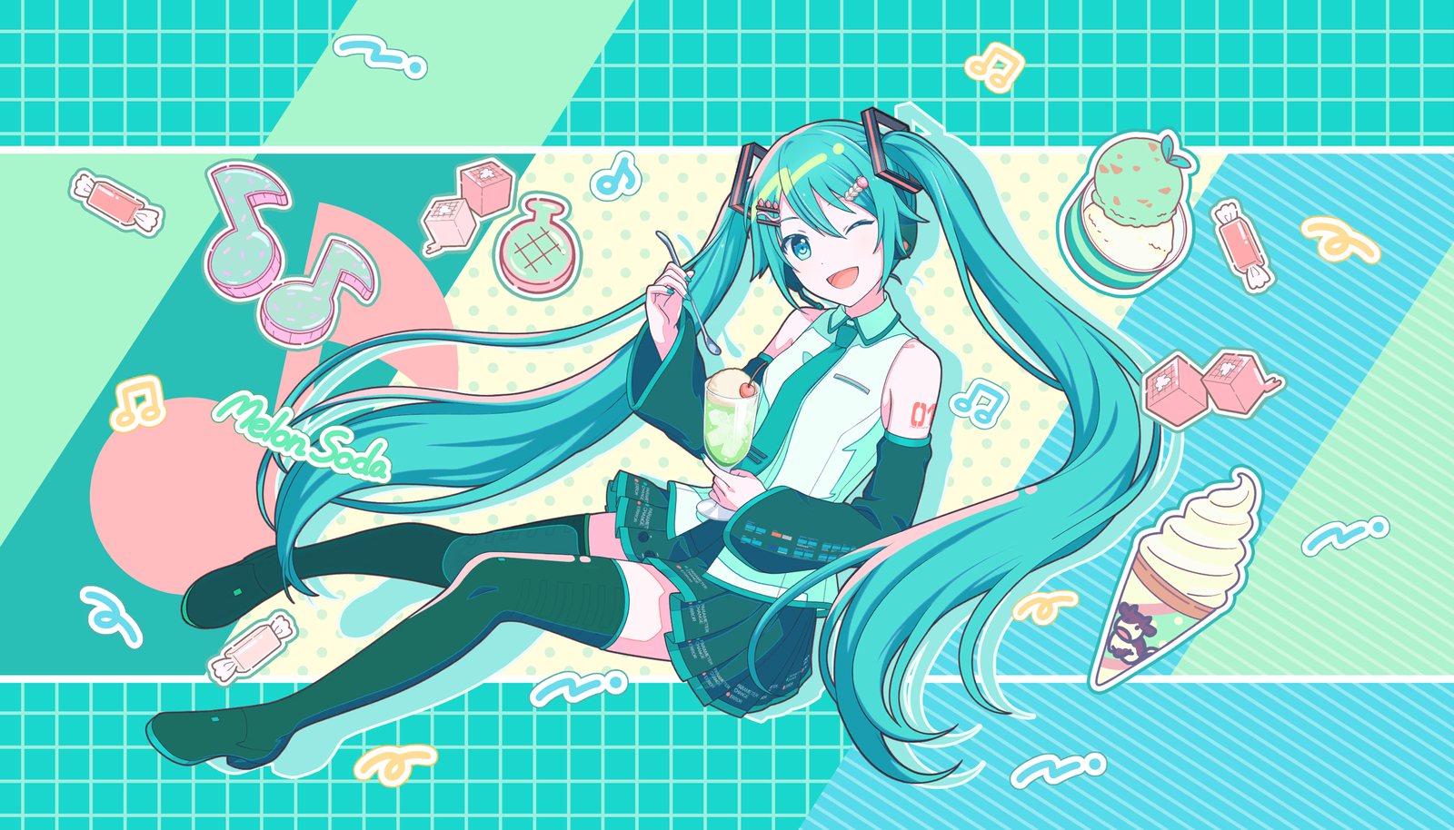 初音未来 2024 生日卡
